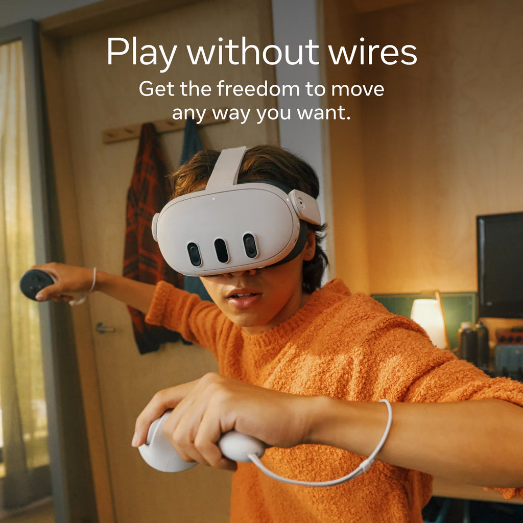 Quest 3 512GB — Dive into Mixed Reality — Get a 3-Month Trial of Meta Horizon+ Included